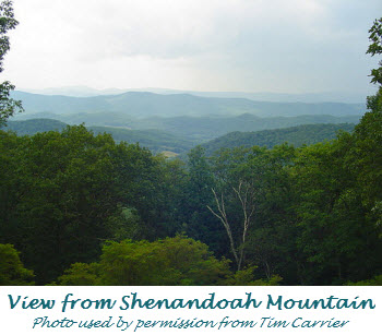 View from Shenandoah Mountain