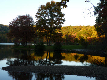 Fall Foliage at Sherando Lake